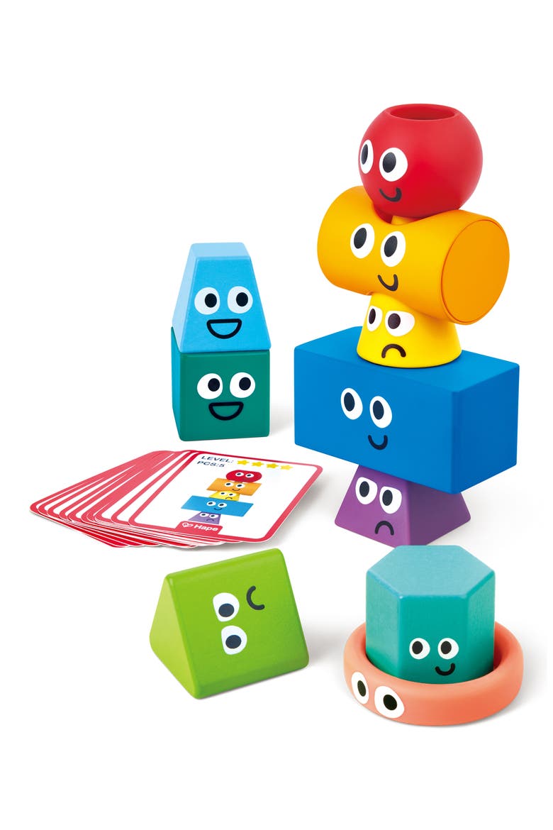 10-Piece Stacking Blocks Set, Alternate, color, MULTI