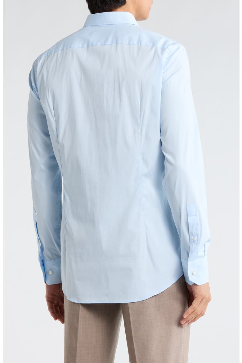 L-Hays Kent Slim Fit Dress Shirt, Alternate, color, LIGHT/ PASTEL BLUE