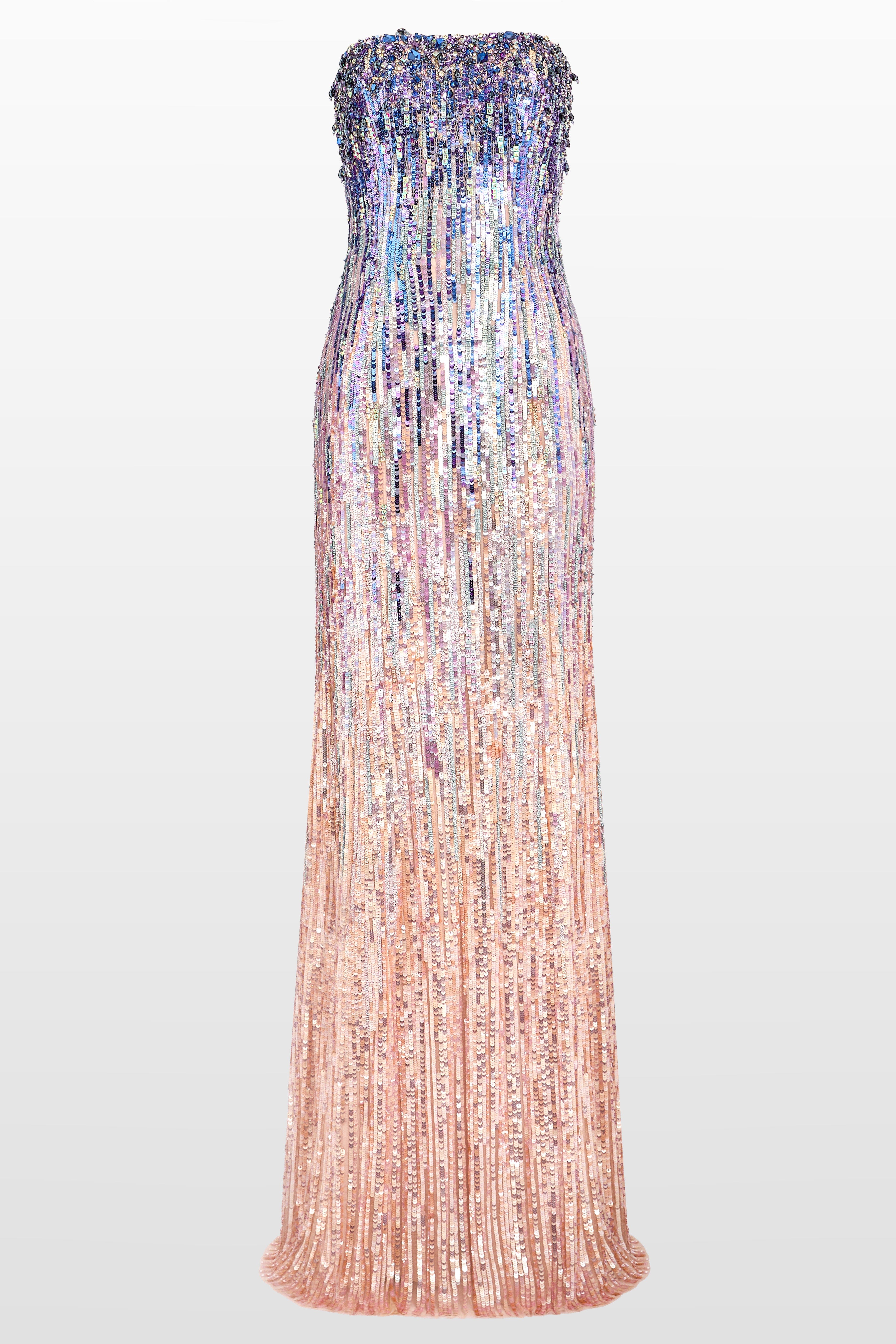 Honesty Sequin-Embellished Maxi Dress - image 4