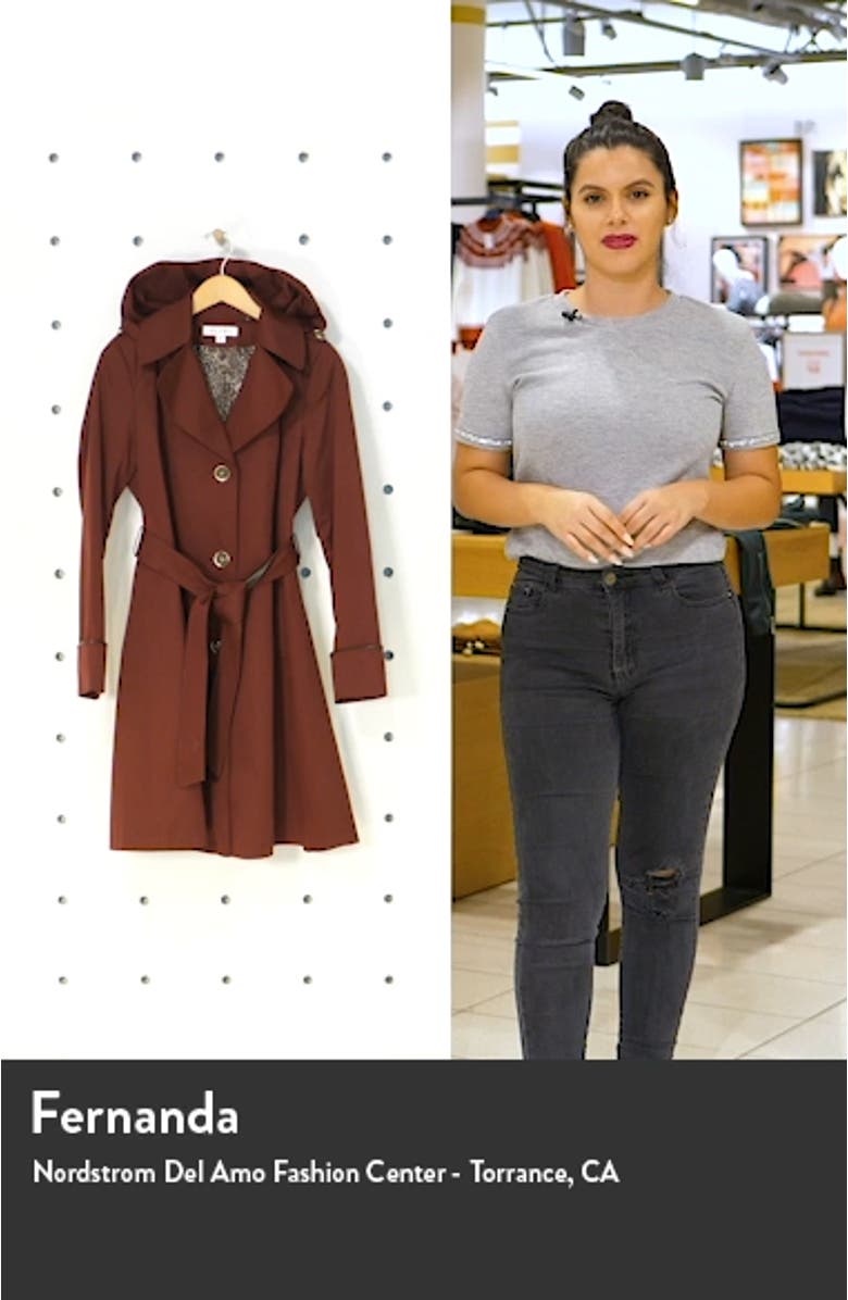 Hooded Trench Coat, sales video thumbnail