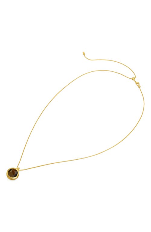 Dean Davidson Lamu Double Sided Pendant Necklace In Gold