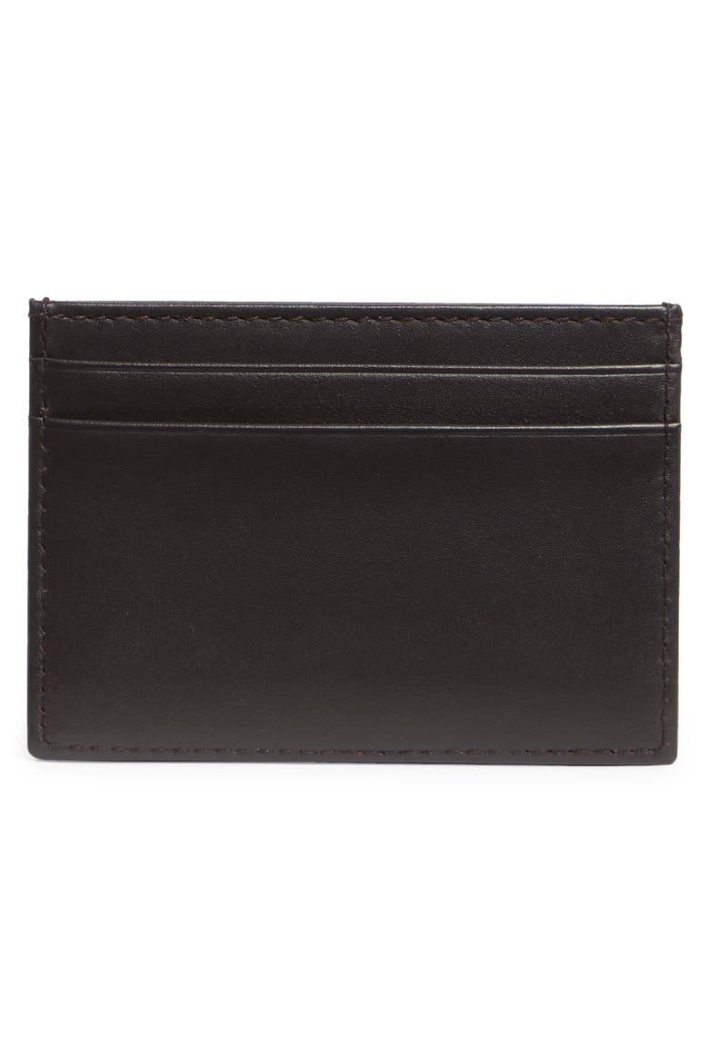 Randy Card Case, Alternate, color, DARK BROWN