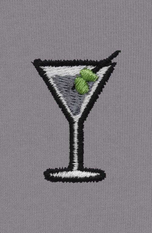 Dalix Martini Cropped Hoodie In Storm Gray