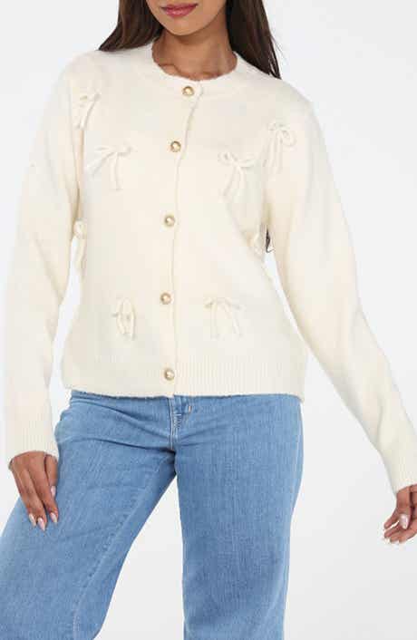 Tiny Bow Cardigan