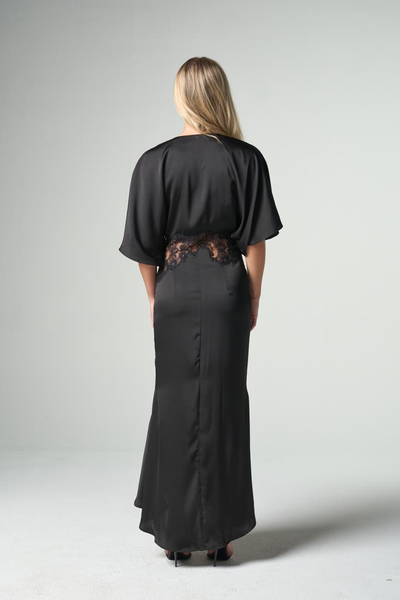 Aralyn Dress, Alternate, color, Black