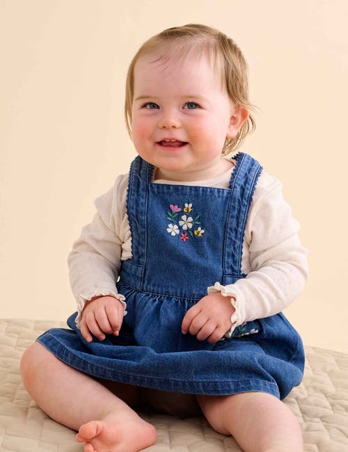 Purebaby Embroidered Pinnie Set In Multi