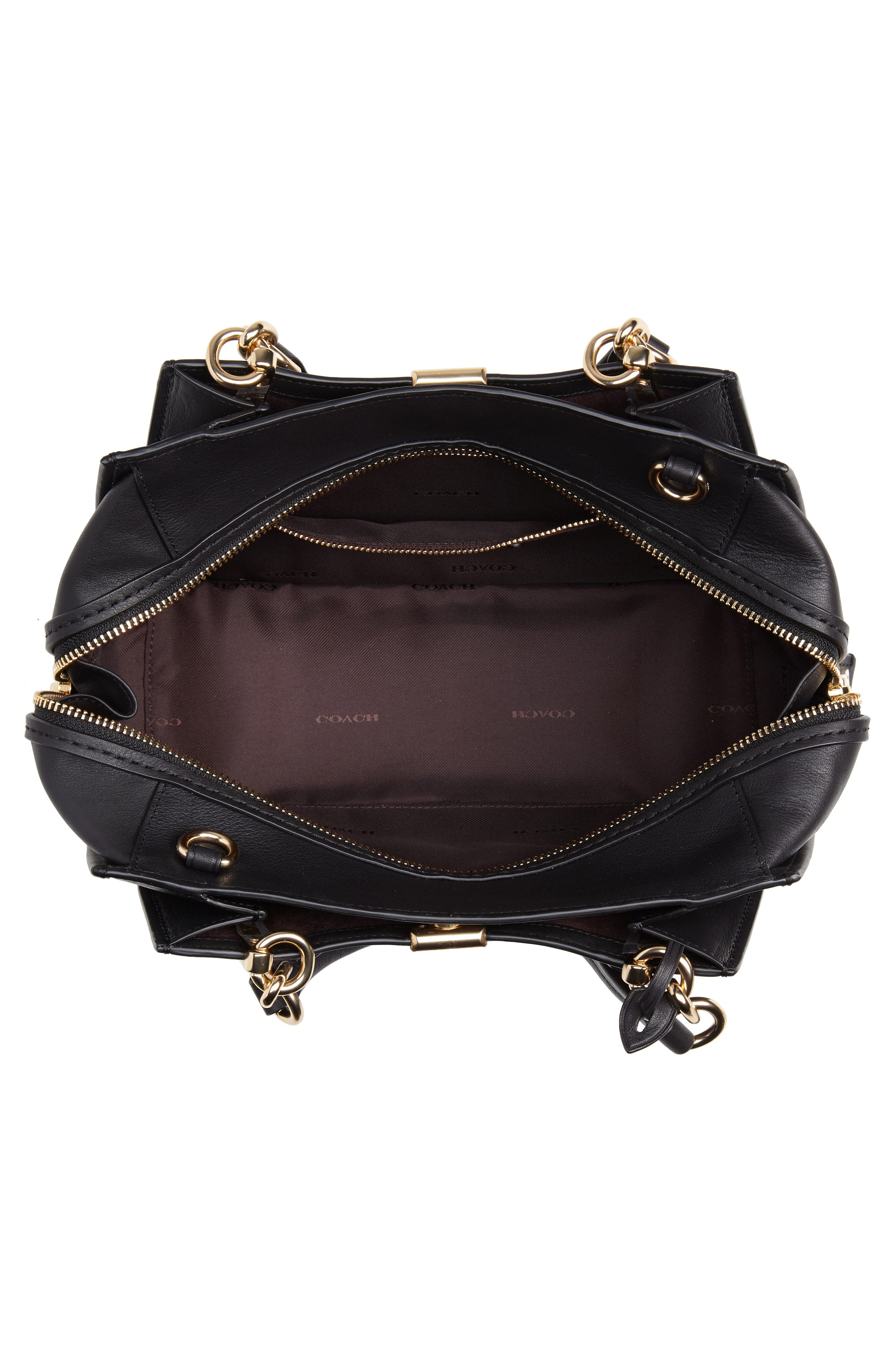 COACH Dreamer Leather Bag, Alternate, color, 