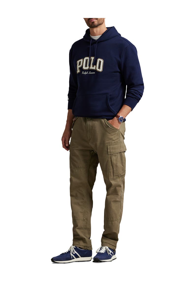 Big & Tall Logo Fleece Full-Zip Hoodie, Alternate, color, CRUISE NAVY