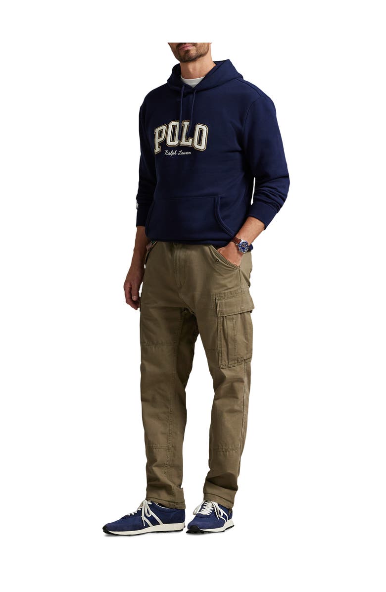 Polo Ralph Lauren Big & Tall Logo Fleece Full-Zip Hoodie, Alternate, color, Cruise Navy
