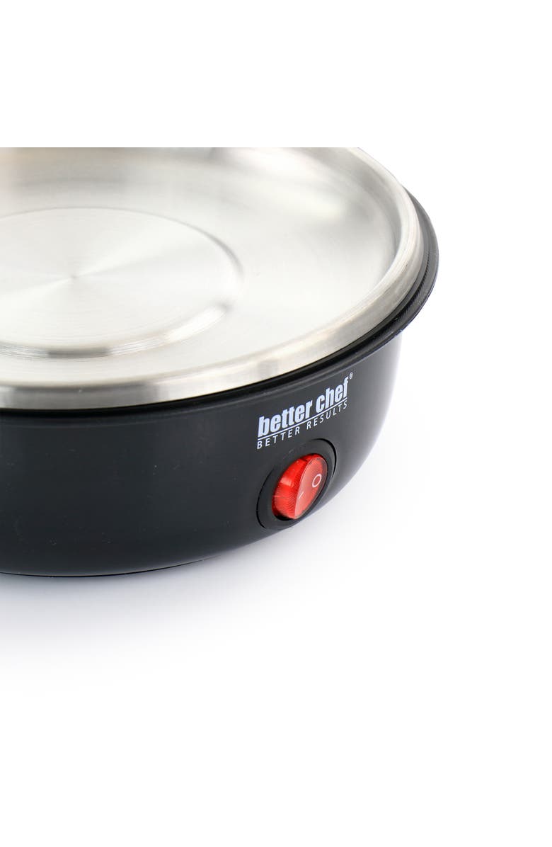 Better Chef Countertop Electric Egg Cooker, Alternate, color, Black