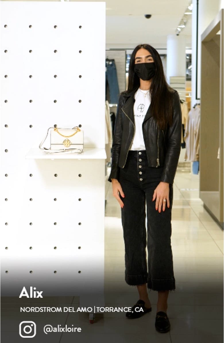 Miller Mini Leather Crossbody Bag, sales video thumbnail