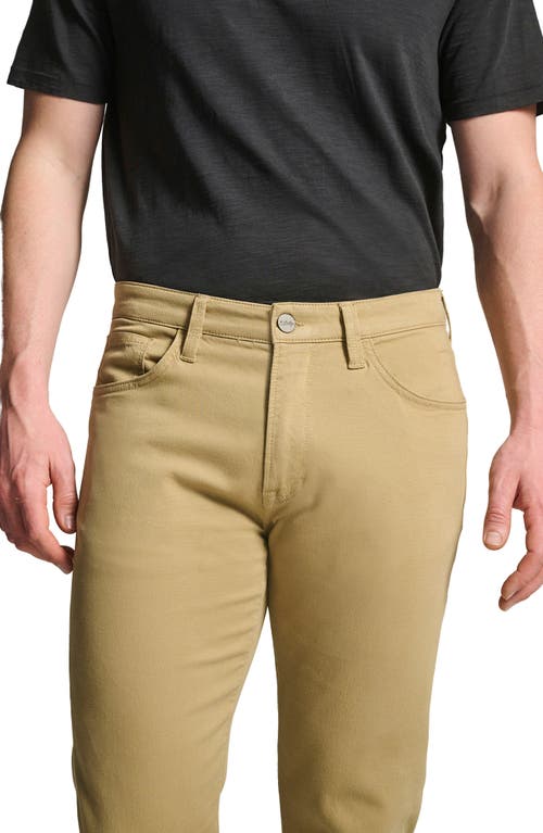 34 Heritage Courage Textured Straight Leg Pants In Brown