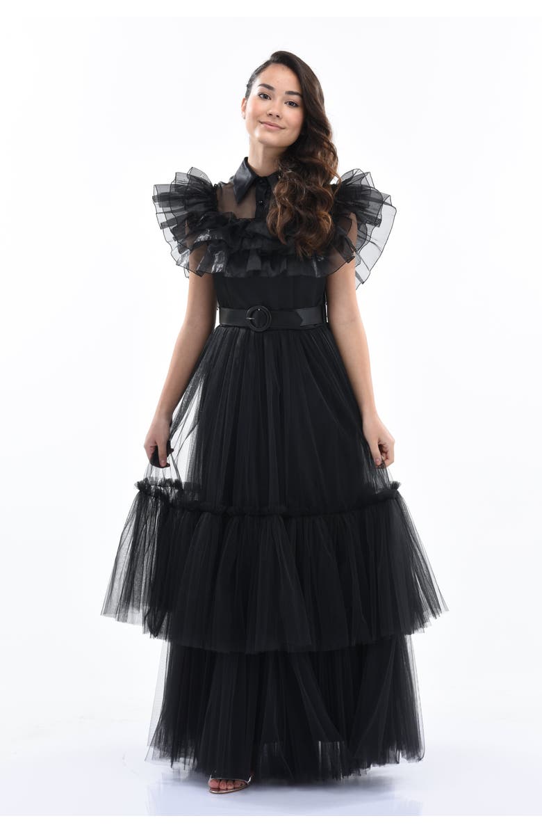 Tulleen Vennecia Dress, Alternate, color,
