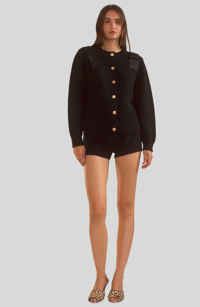 Cynthia Rowley Ivy Wool Cardigan, Main, color, 