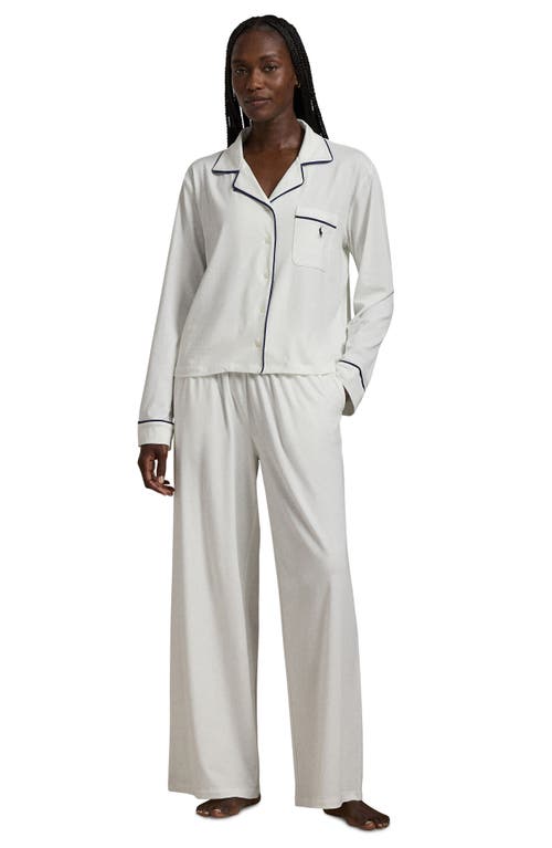 Polo Ralph Lauren Jersey Pajamas In White