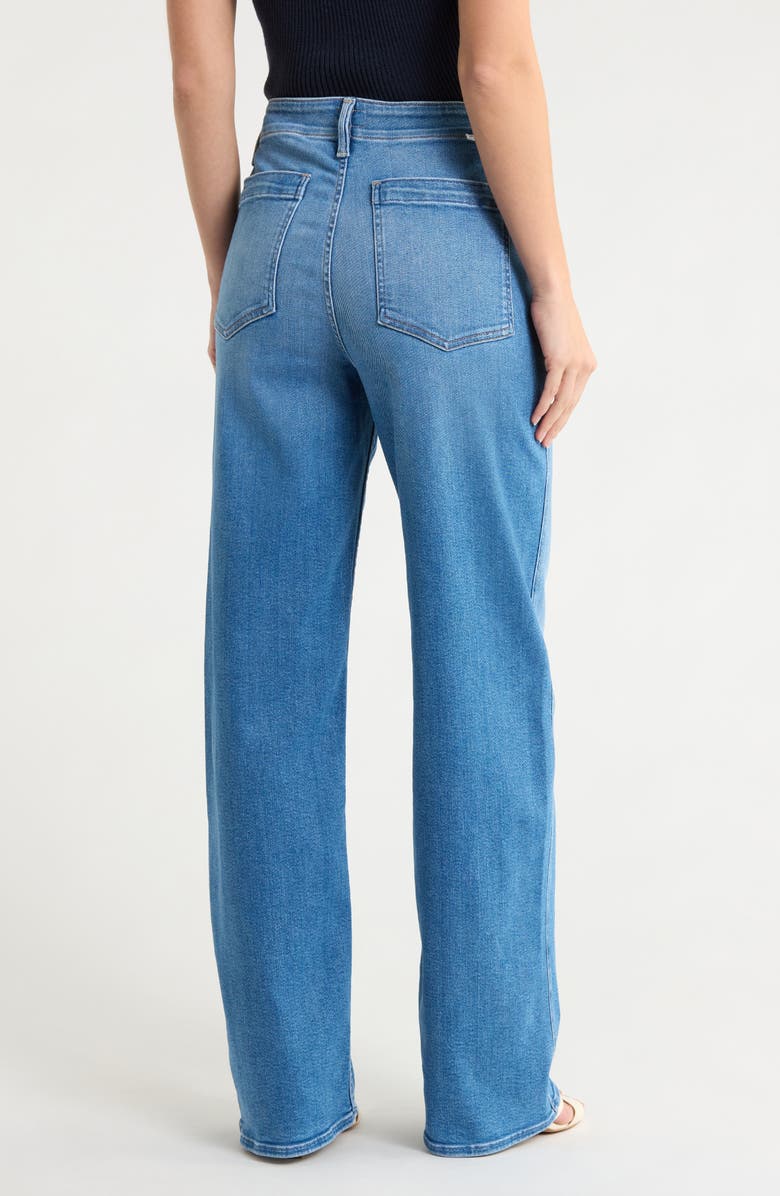 MOTHER The Major Prep Zip Sneak Straight Leg Jeans, Alternate, color, Ready Set Go