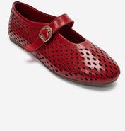 Forever & Always Shoes Arian Leather Ballet Flat