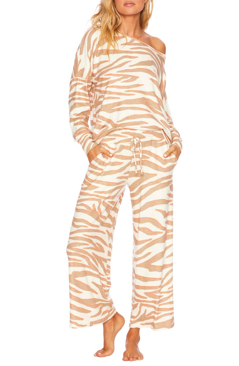 Beach Riot Hailey Wide Leg Pants, Alternate, color, 