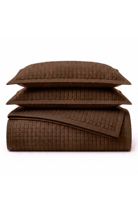 Naples 3-Piece Oversized Quilt Set