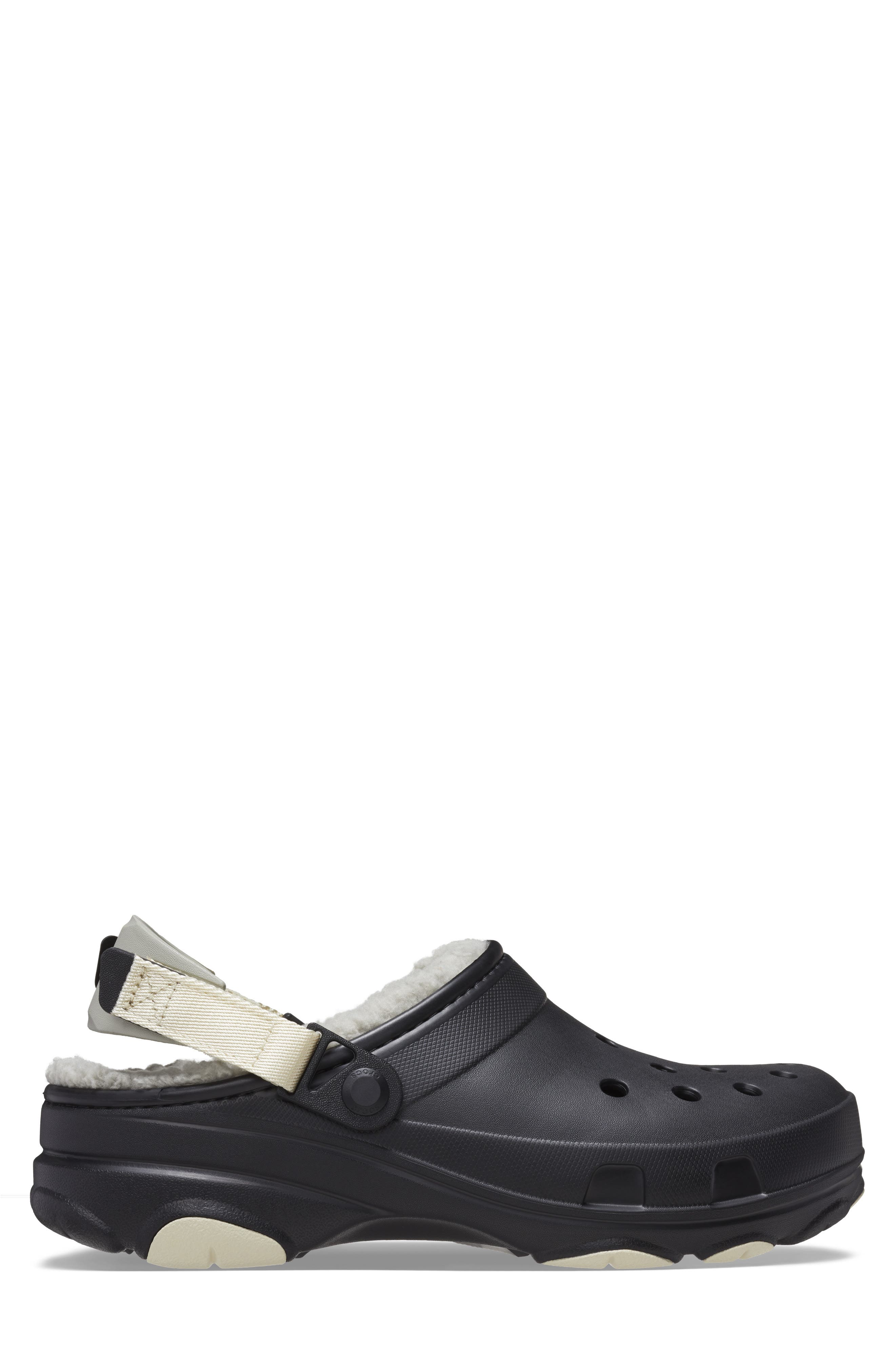 CROCS All-Terrain Faux Fur Lined Clog, Alternate, color, 