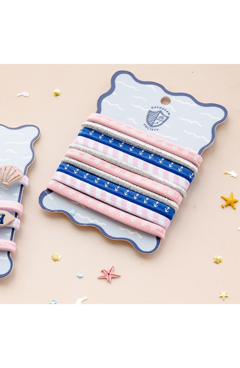 Daydream Society Seaside Hair Tie Set, Alternate, color, Assorted Pre-Pack