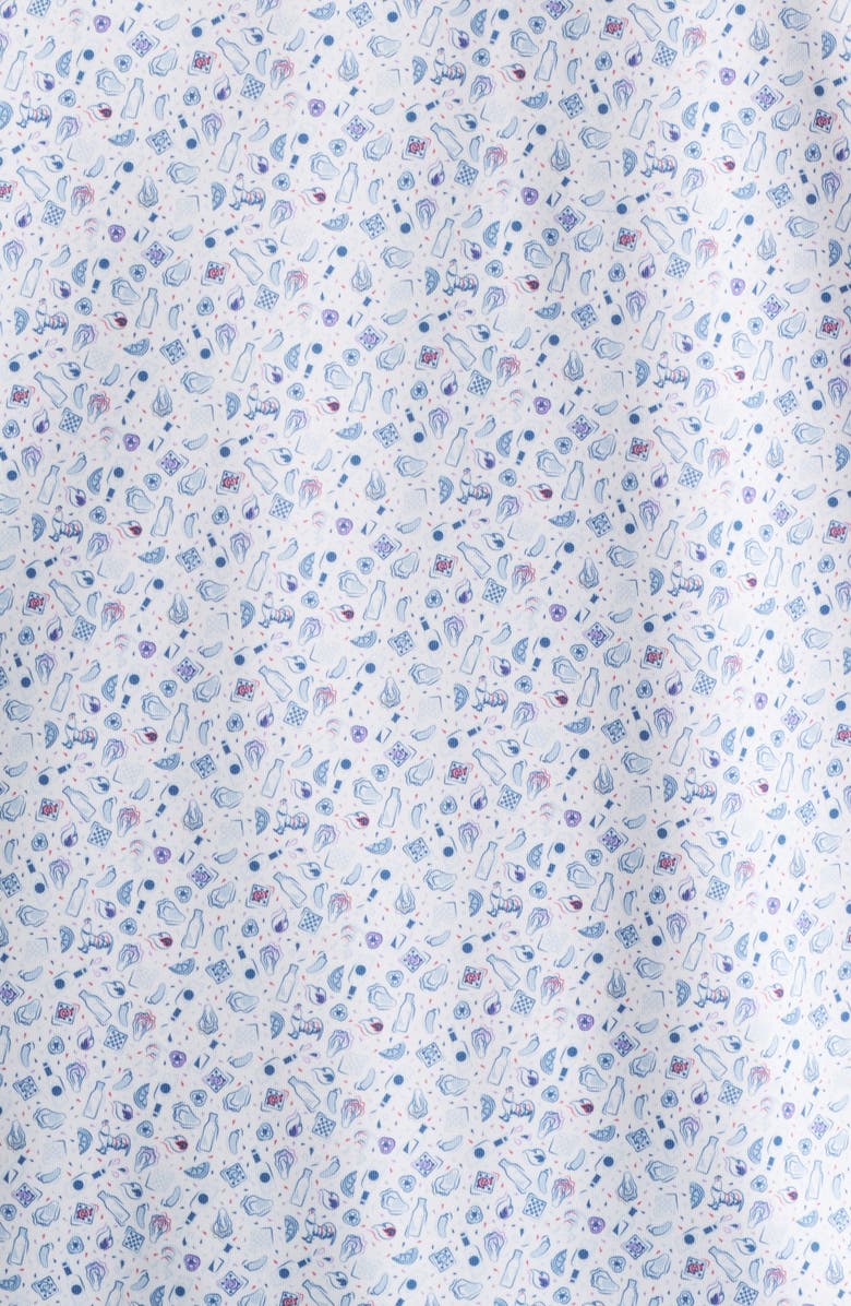 Peter Millar Oyster Roast Performance Jersey Polo, Alternate, color, White