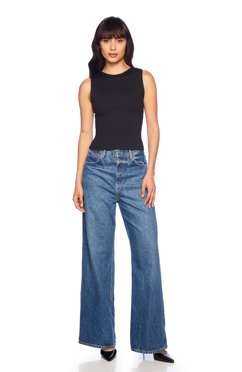 Susana Monaco Crewneck Knit Tank, Alternate, color, 