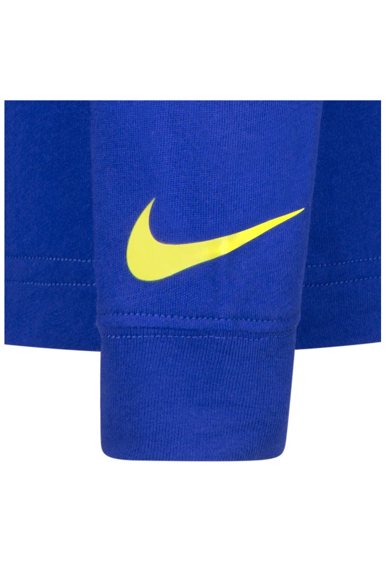 Kids' Beast Graphic Long Sleeved T-Shirt, Alternate, color, GAME ROYAL