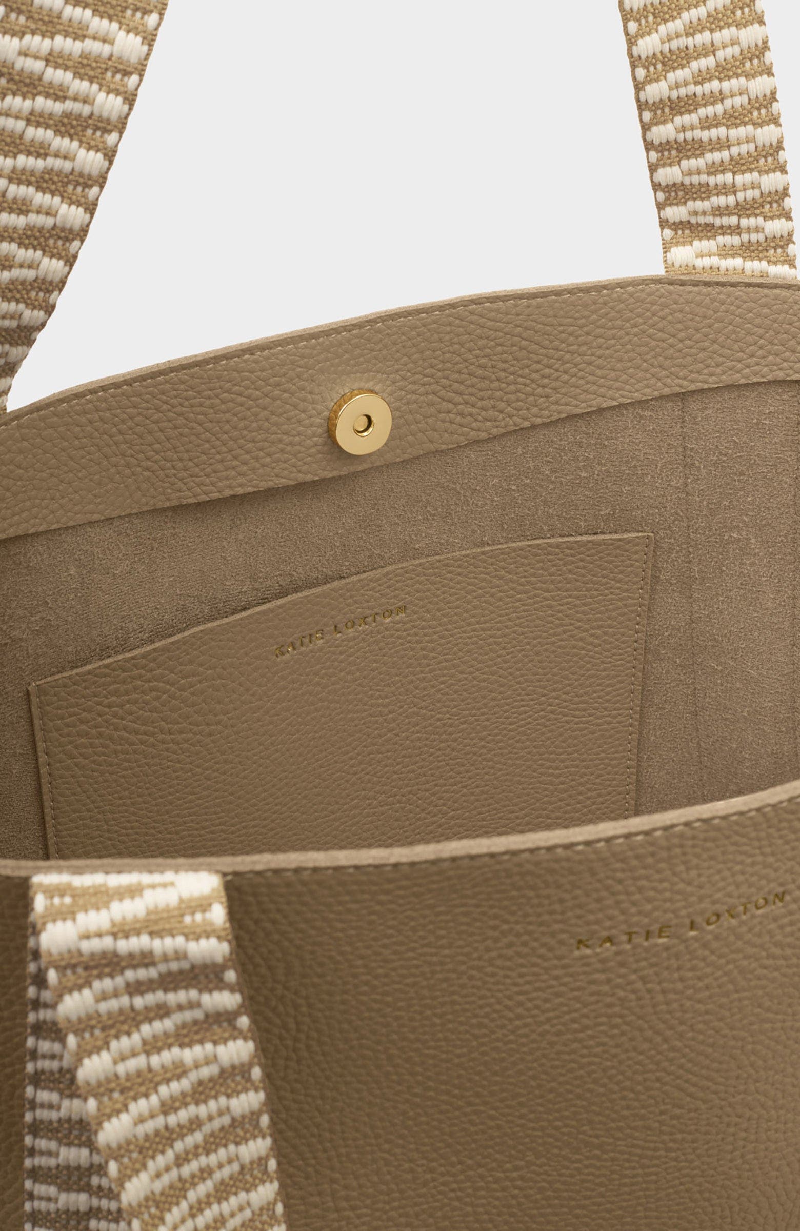 Hallie Tote Bag, Alternate, color, Taupe