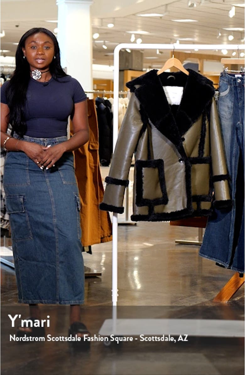 Faux Shearling Jacket, sales video thumbnail