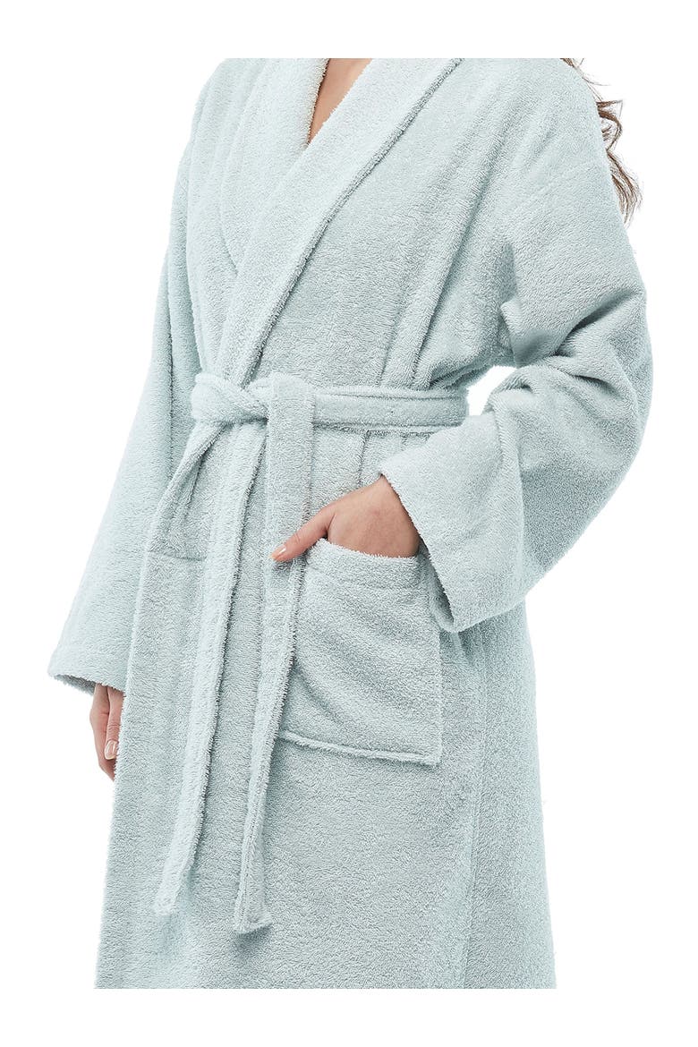 terry cotton dressing gown Premier Cotton Terry Bathrobe 420gsm King of Cotton