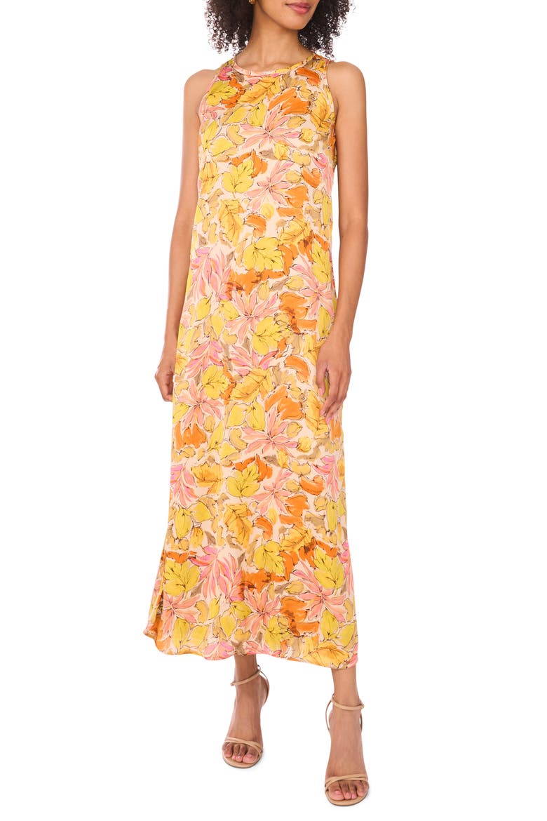 Sleeveless Maxi Dress, Main, color, CRUSHED ORANGE