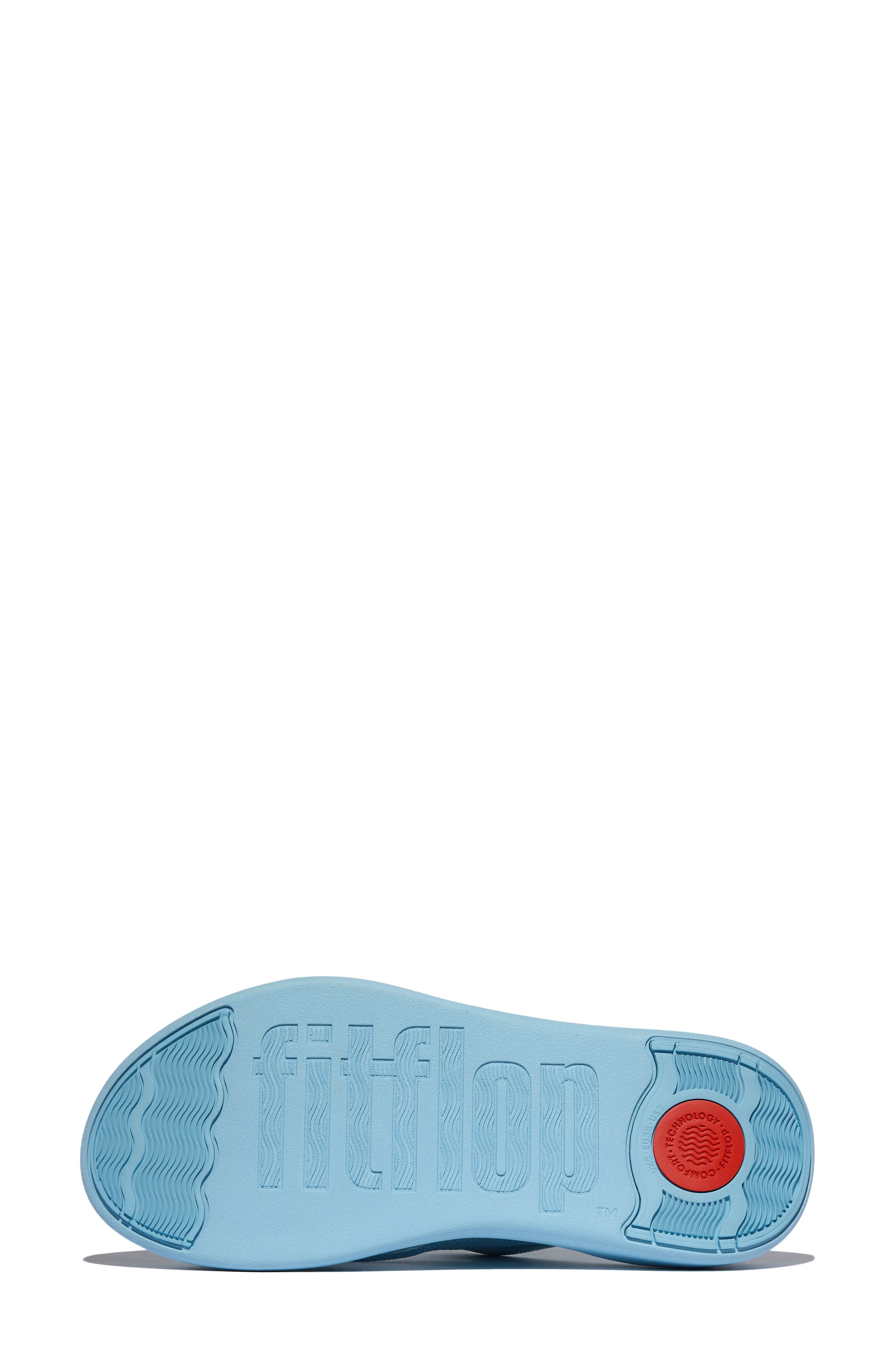 FitFlop Mode Go Webbed Flatform Sandal, Alternate, color, Bondi Blue