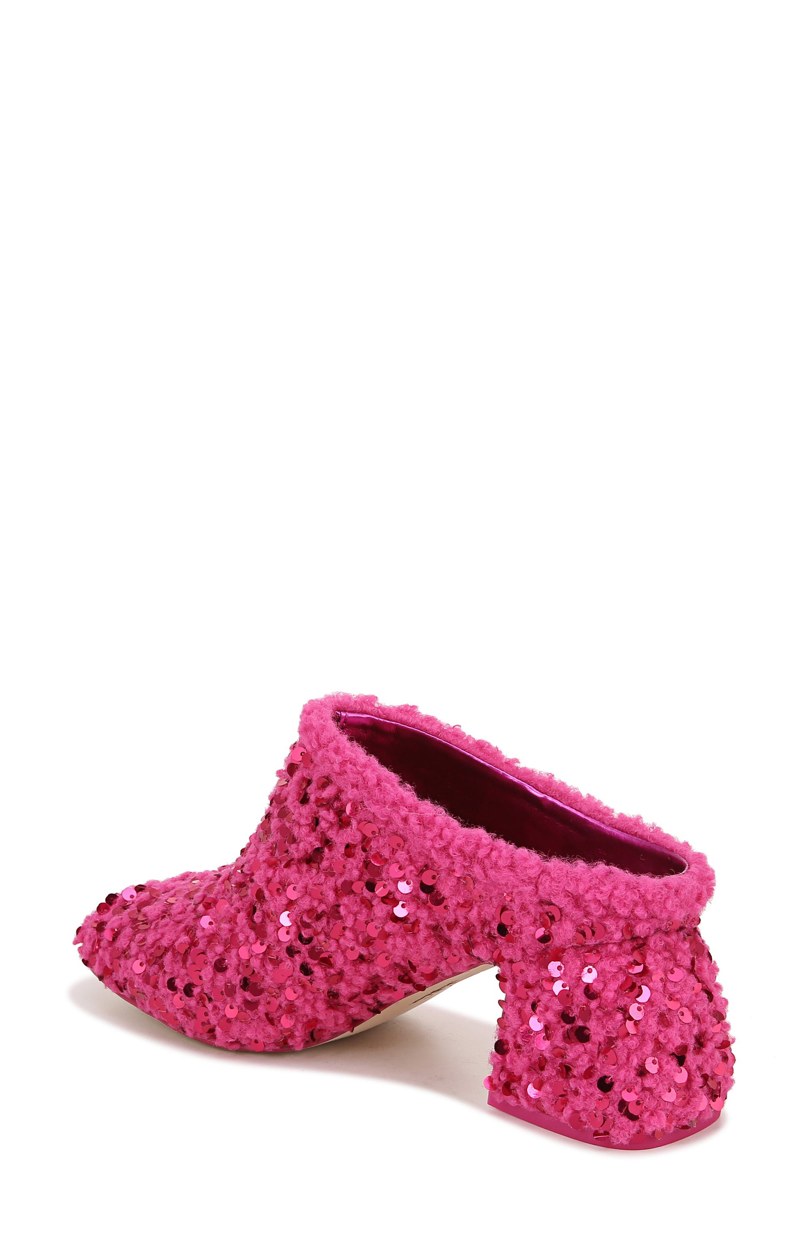 Circus NY by Sam Edelman Orin Sequin Mule, Alternate, color, Pink Peacock