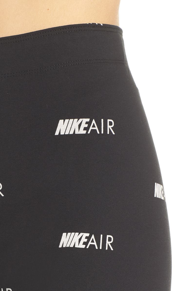 Nike Sportswear Air Print Bike Shorts, Alternate, color,