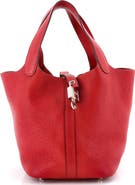 Pre-Owned Hermes Picotin Lock Bag Clemence PM