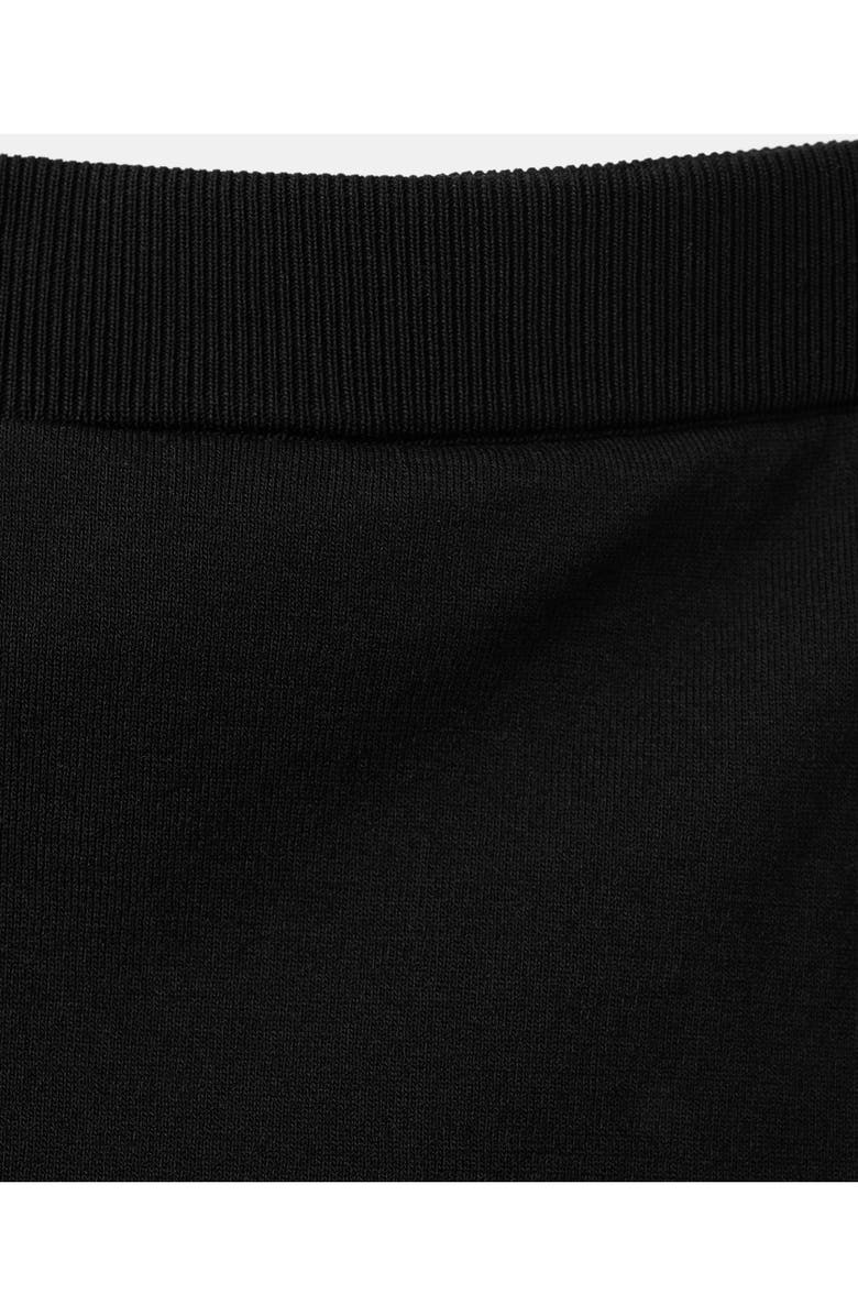 MANGO Foldover Knit Wide Leg Pants, Alternate, color, 