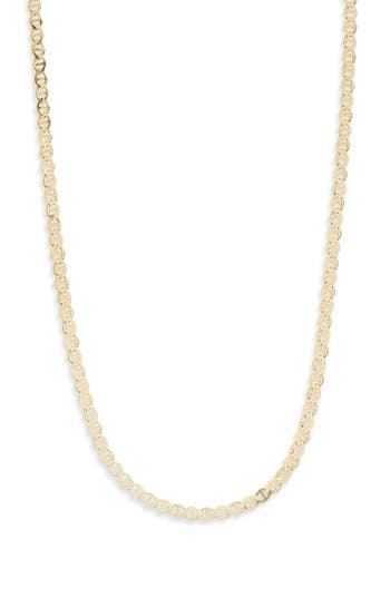 Argento Vivo Mariner Link Chain Necklace In Gold