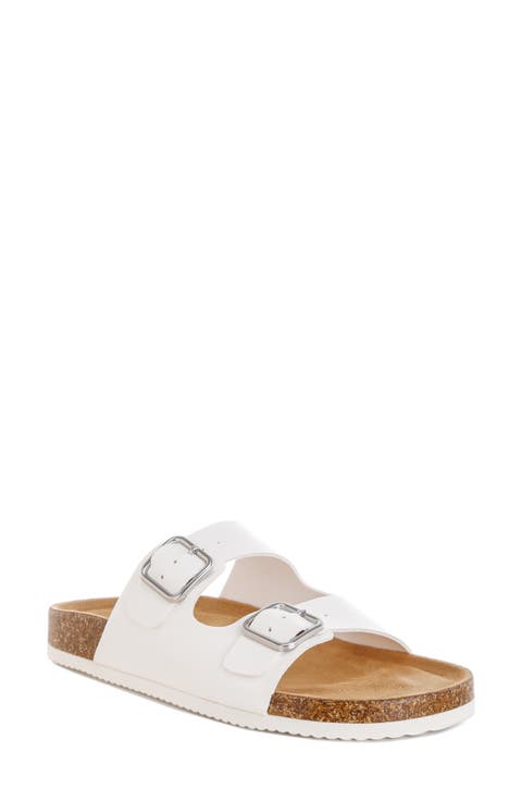 Gloriosa Double Strap Slide Sandal (Women)
