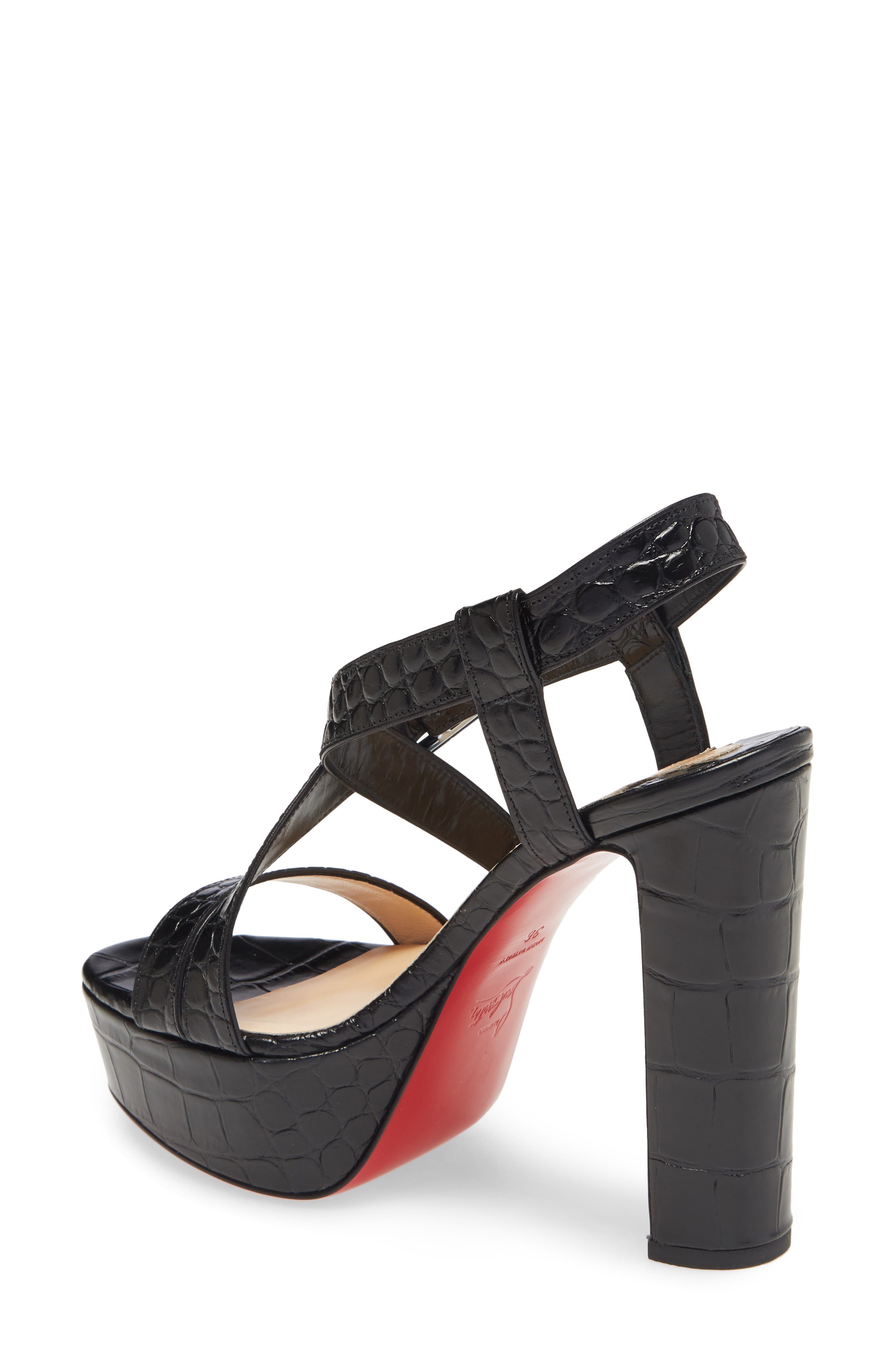 Christian Louboutin Selima Platform Sandal, Alternate, color, 