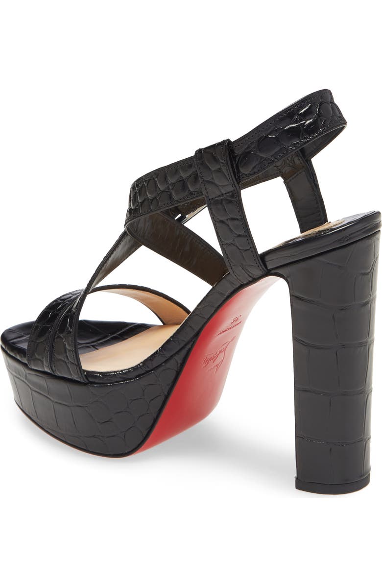 Christian Louboutin Selima Platform Sandal, Alternate, color,