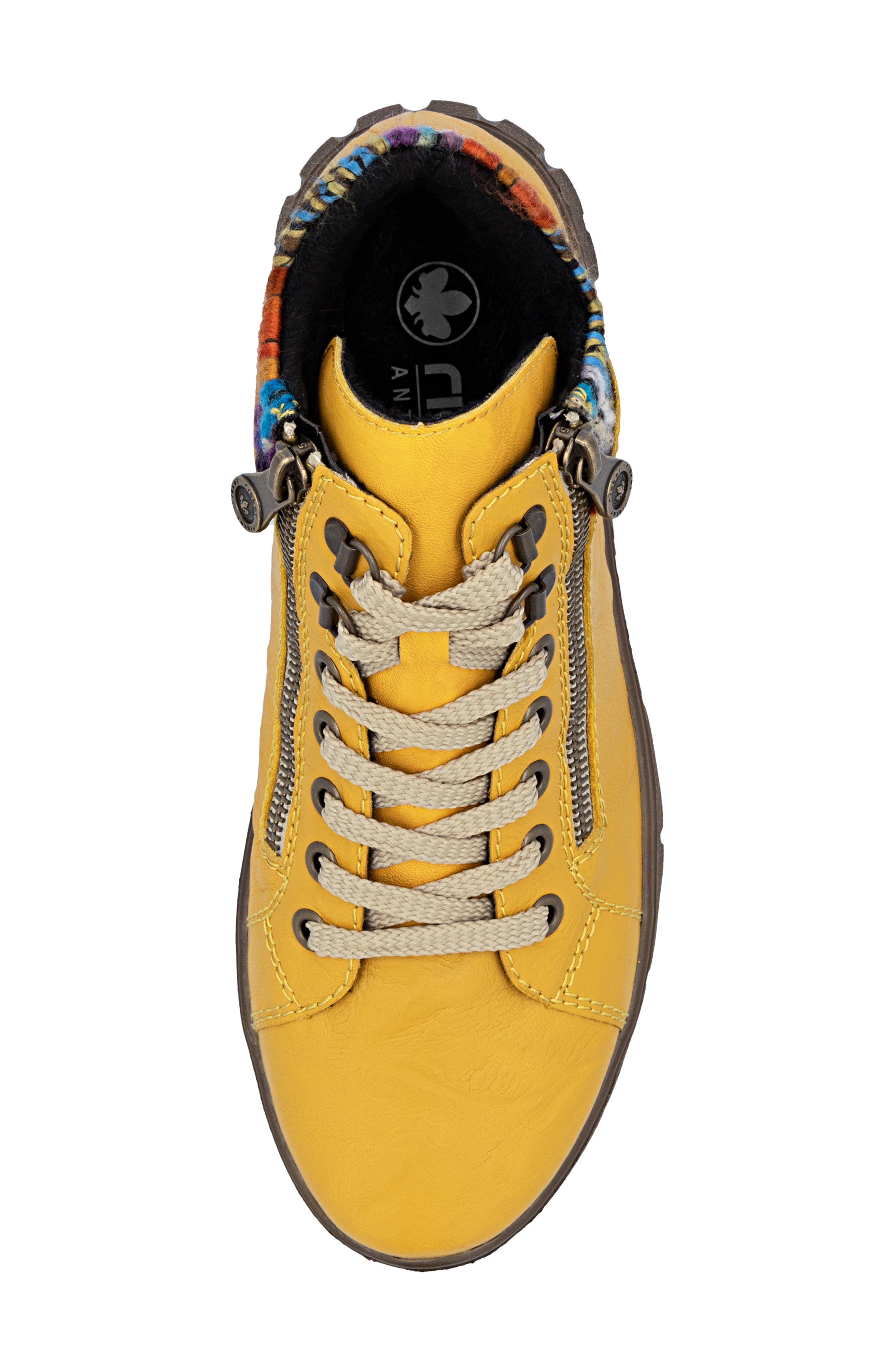 Rieker Heikie 05 Boot, Alternate, color, Yellow/Orange-Multi/Gelb