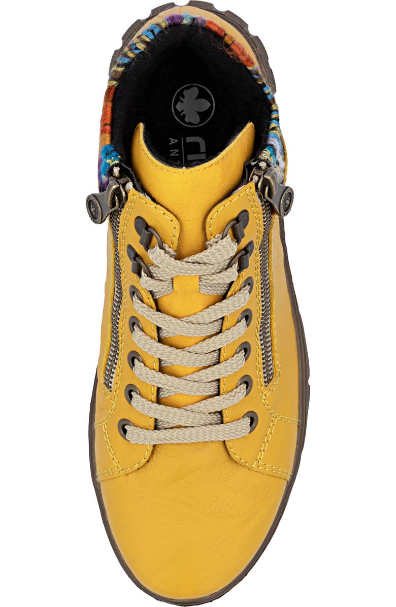 Rieker Heikie 05 Boot, Alternate, color, Yellow/Orange-Multi/Gelb