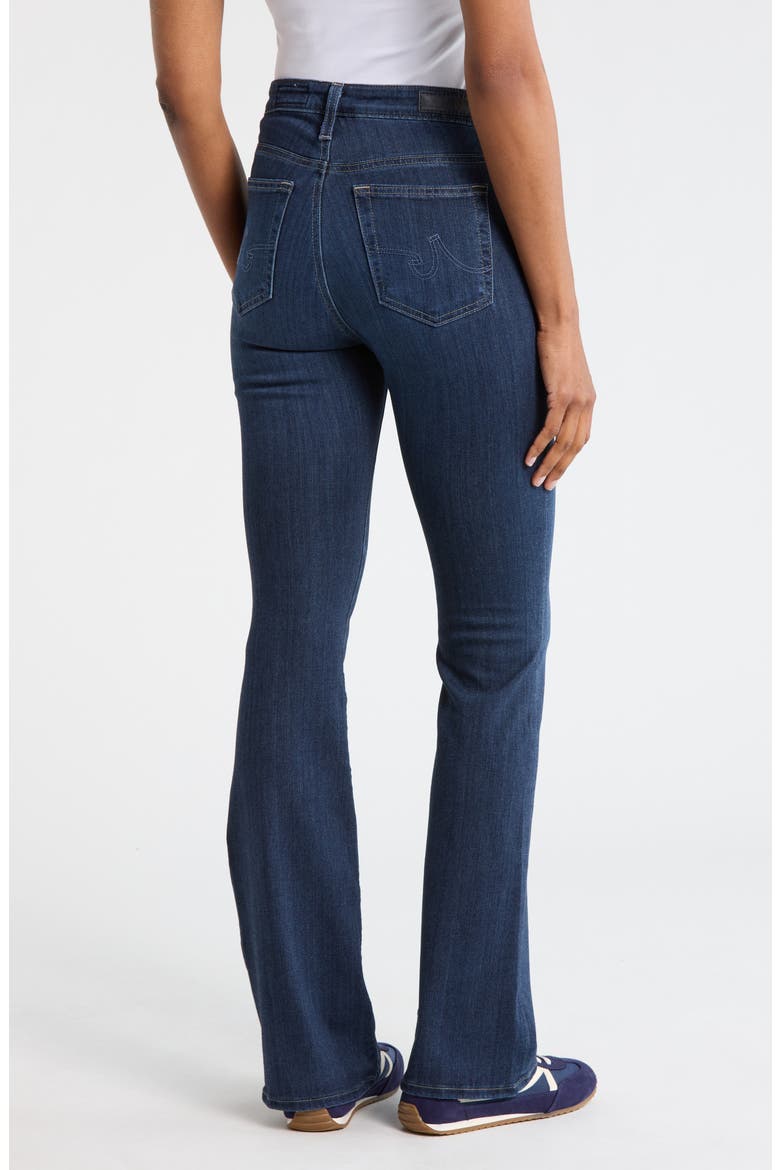 Farrah Mid Rise Bootcut Jeans, Alternate, color, BLUE FLAME