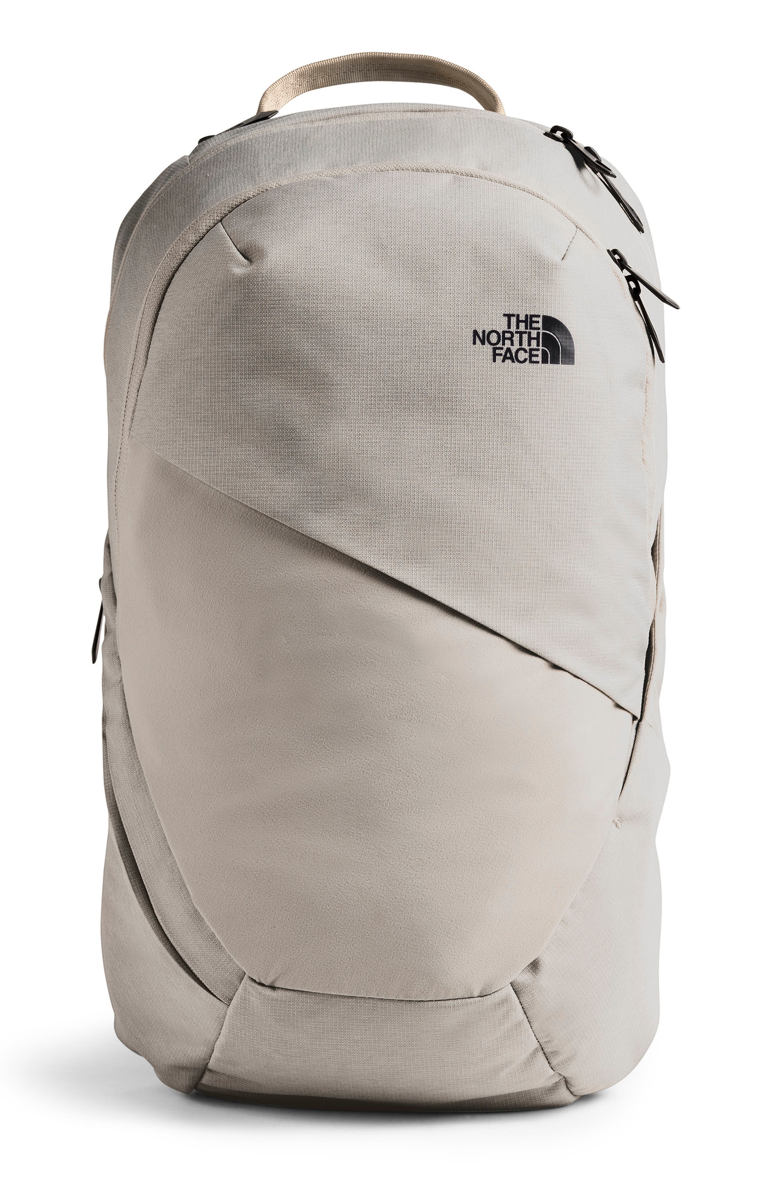 'Isabella' Backpack, Main, color, DOVE GREY DARK HEATHER/ BEIGE
