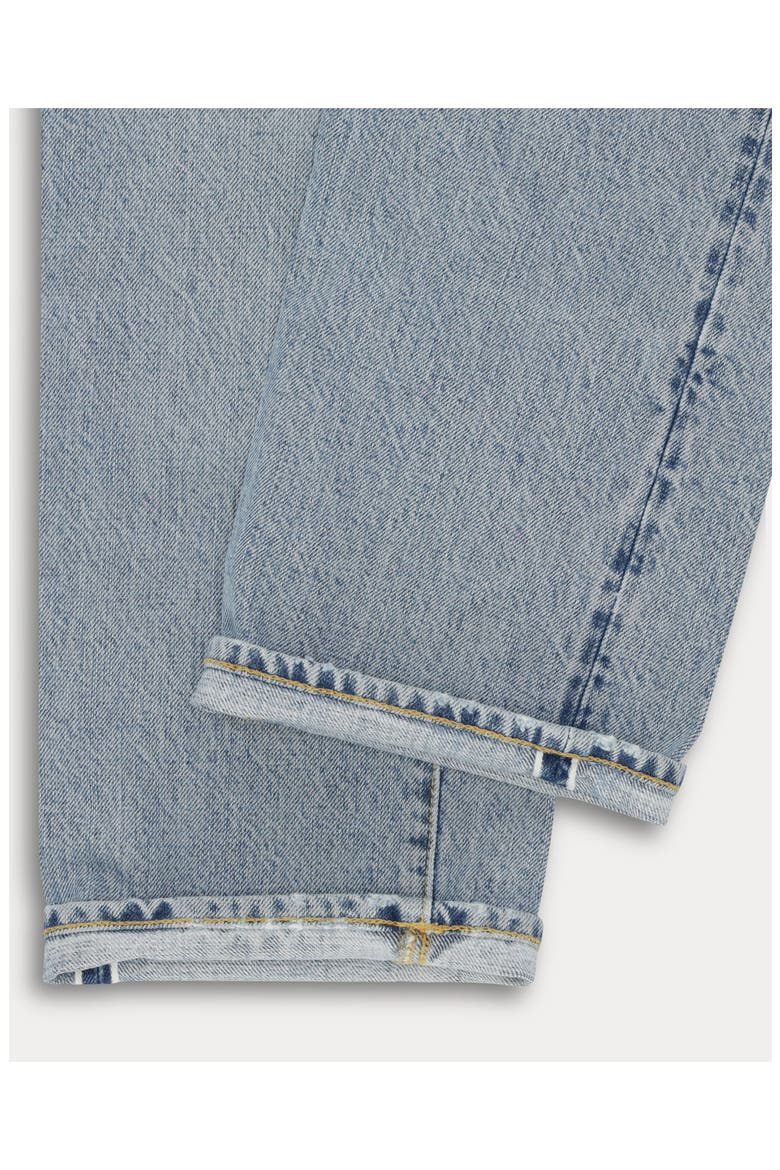 965 John Japan Selvedge with Matte silver metal rivet Regular Fit Denim Pants, Alternate, color, Dark Bleach Wash