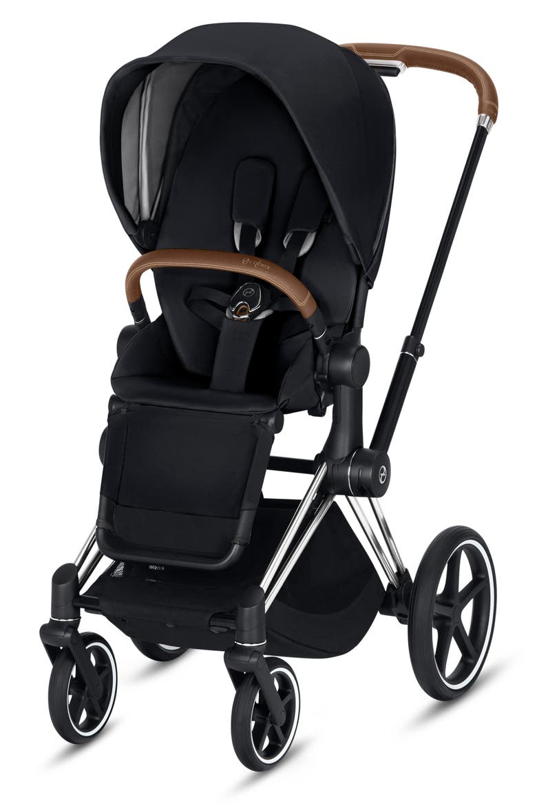 Priam One Box Stroller with All Terrain Wheels, Main, color, BLACK
