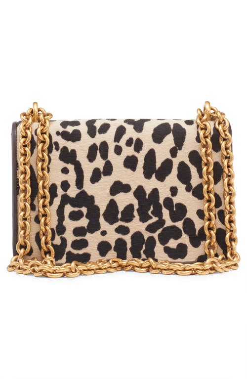 Valentino Vain Leopard-print Calf Hair Shoulder Bag