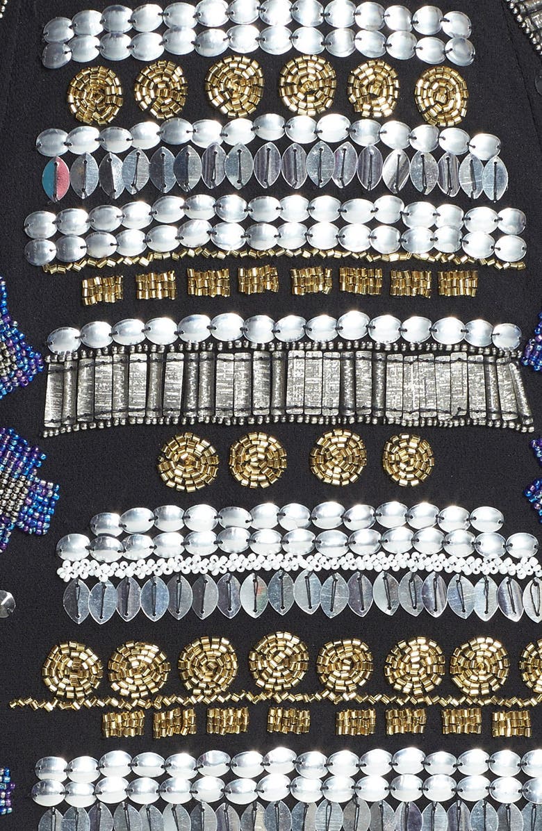 Raga Beaded Miniskirt, Alternate, color, 