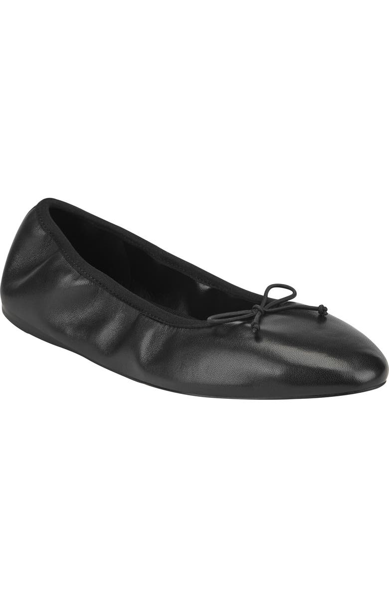 Marc Fisher LTD Amellie Ballet Flat, Main, color, Black